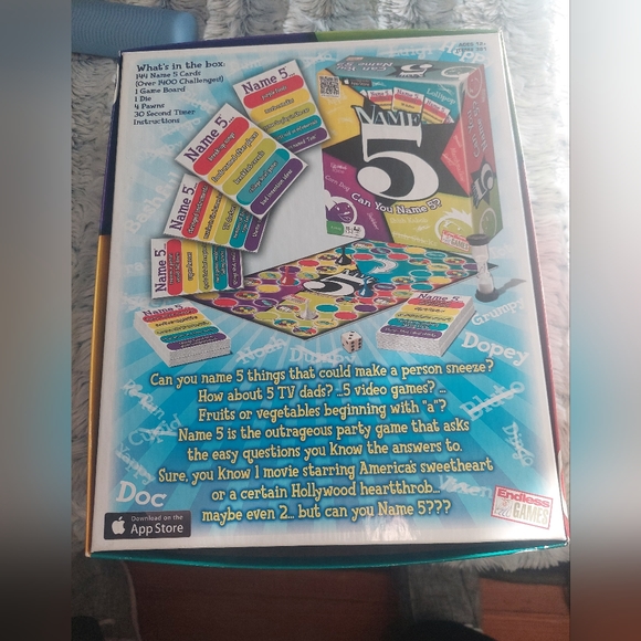 Name 5 game - Picture 2 of 5